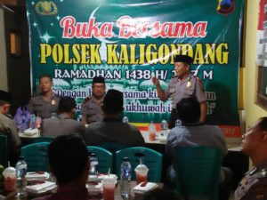 kapolsek kaligondang bukber