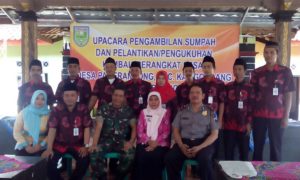 pengukuhan perangkat desa pagerandong