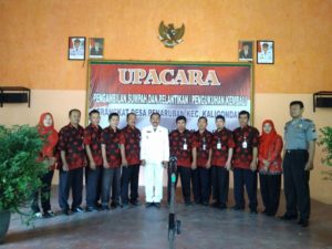 pelantikan penaruban