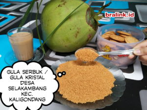 gula serbuk legen tirta selakambang