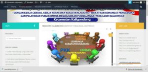 tampilan kecamatan kaligondang